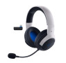 Razer Kaira HyperSpeed Wireless Gaming Headset for Playstation 5 / PS5, PS4, PC, Mobile: 50mm Drivers - HyperClear Cardioid Mic - Memory Foam Cushions - Bluetooth - 30 Hr Battery - White & Black